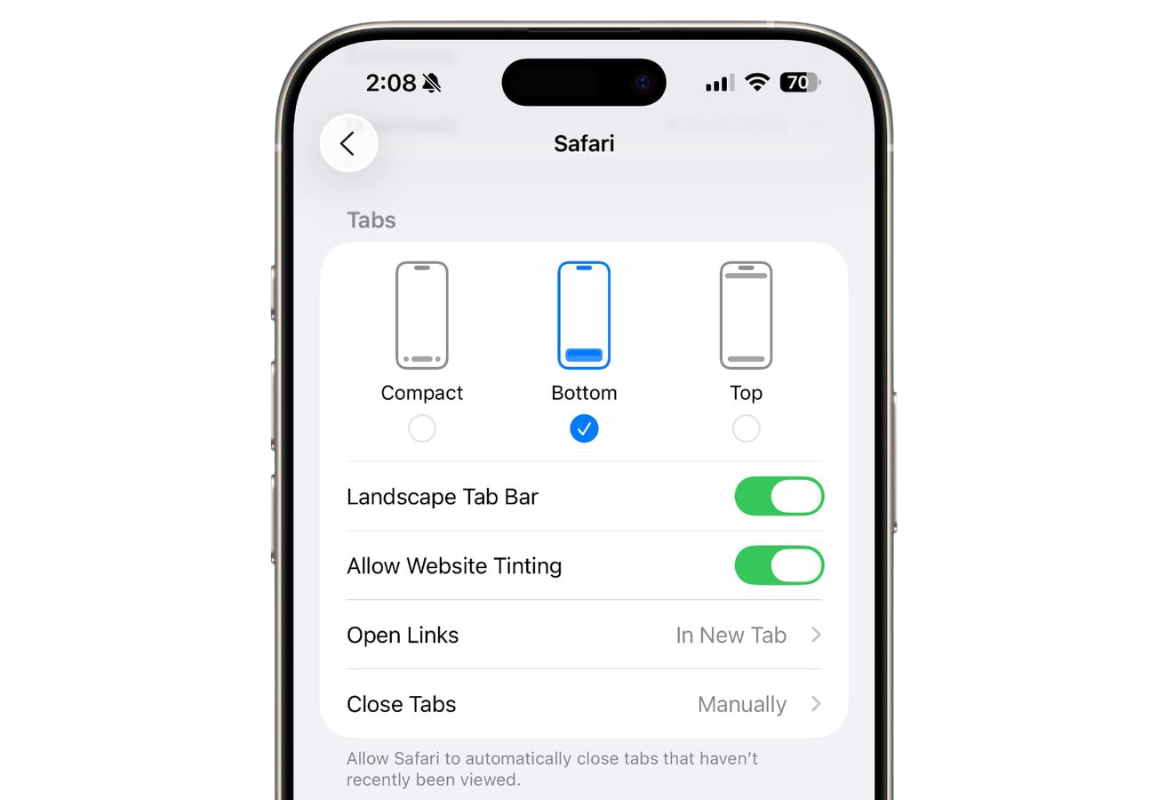 safari-options-tren-ios-26